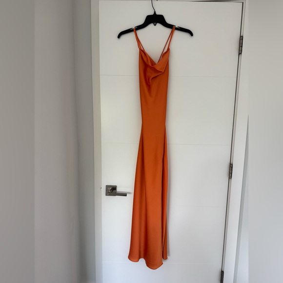 STAUD NWT- Nectarine Bellamy Dress (XS) - Picture 8 of 8